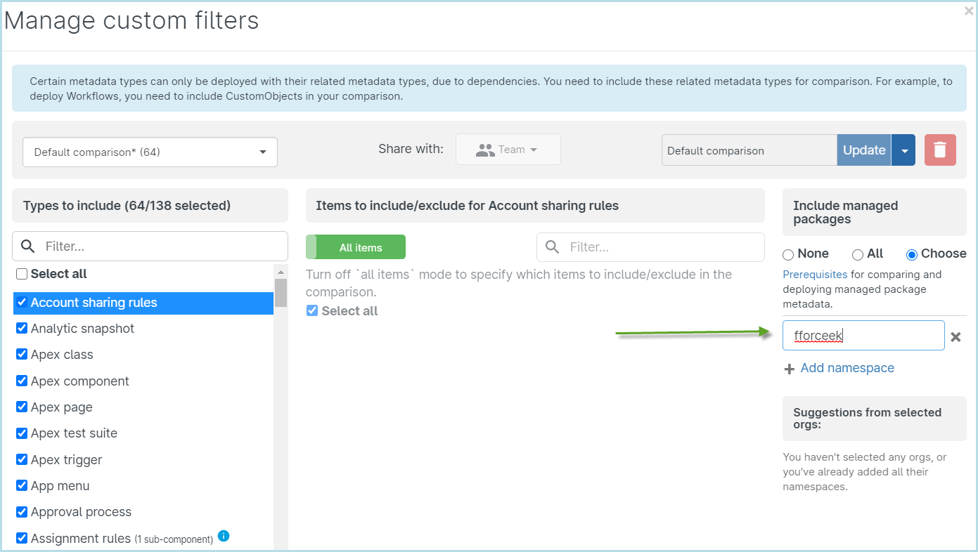 force migration tool deploy from multiple package.xml files