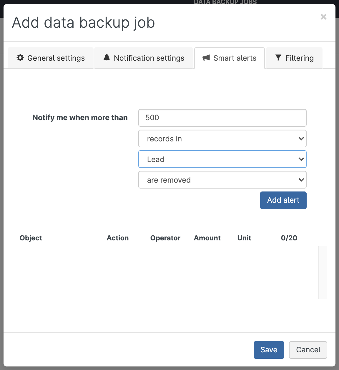 salesforce backup