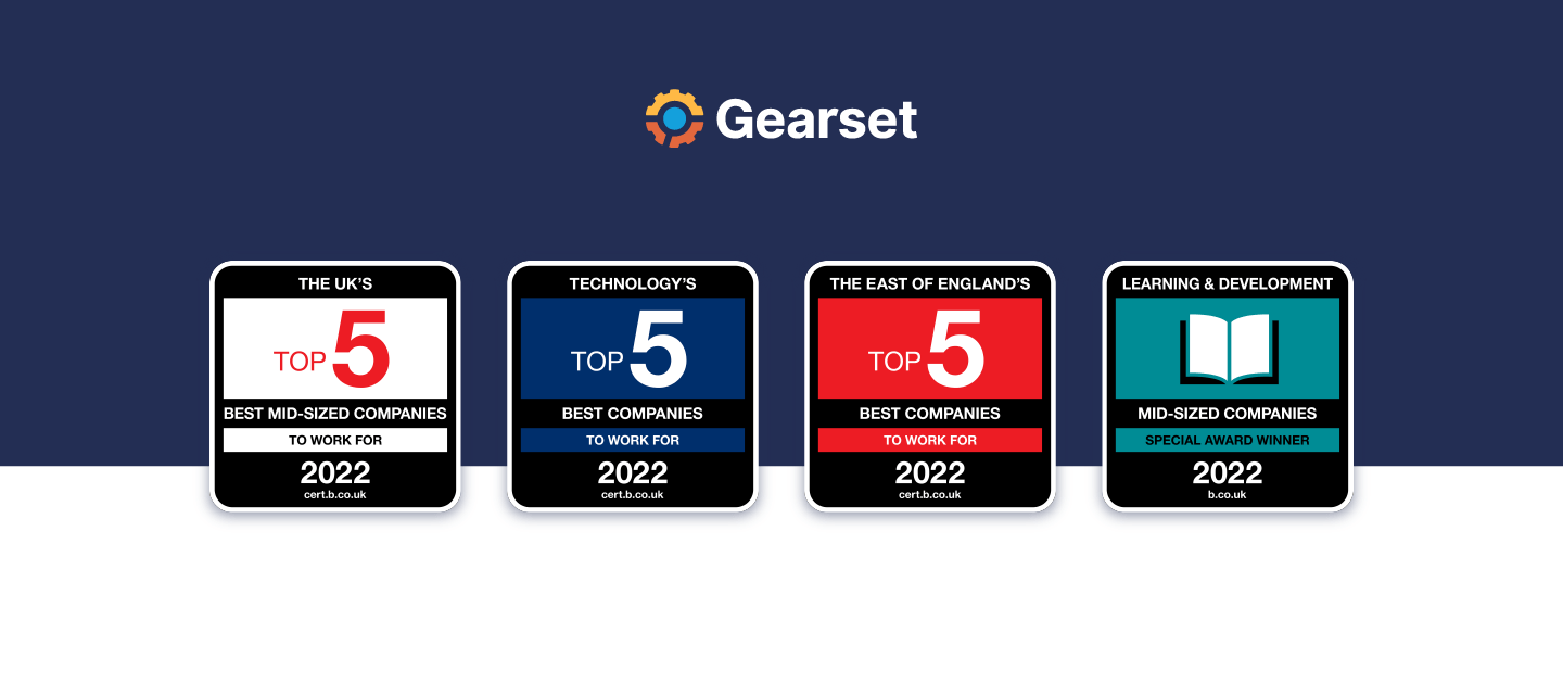 Gearset is officially one of the best companies to work for!