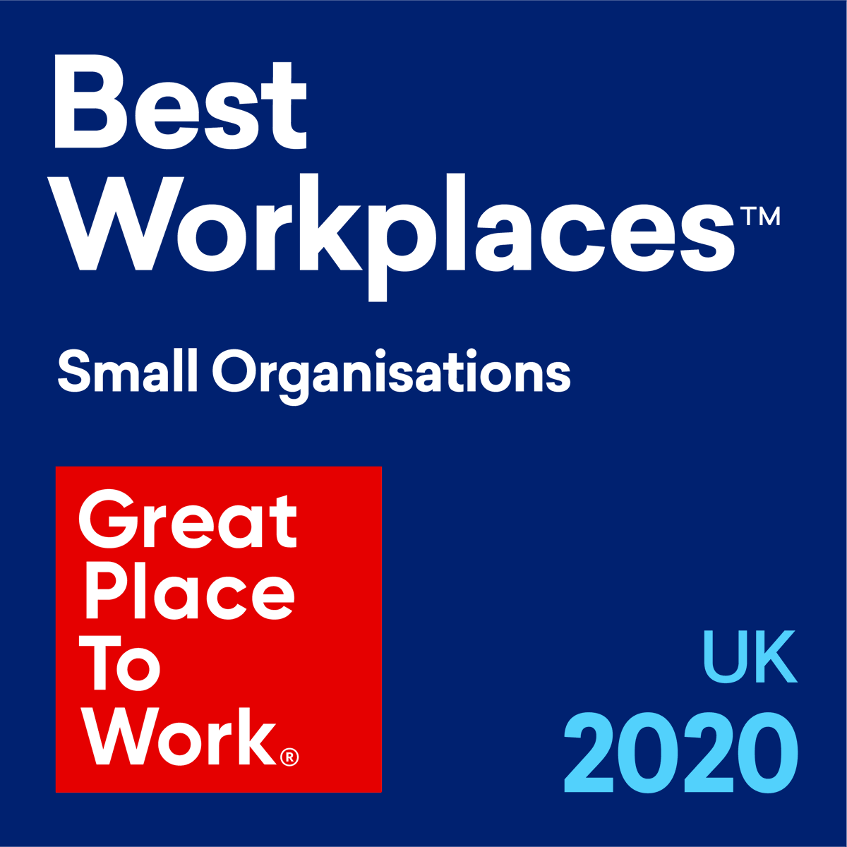 Best Workplaces 2020 award