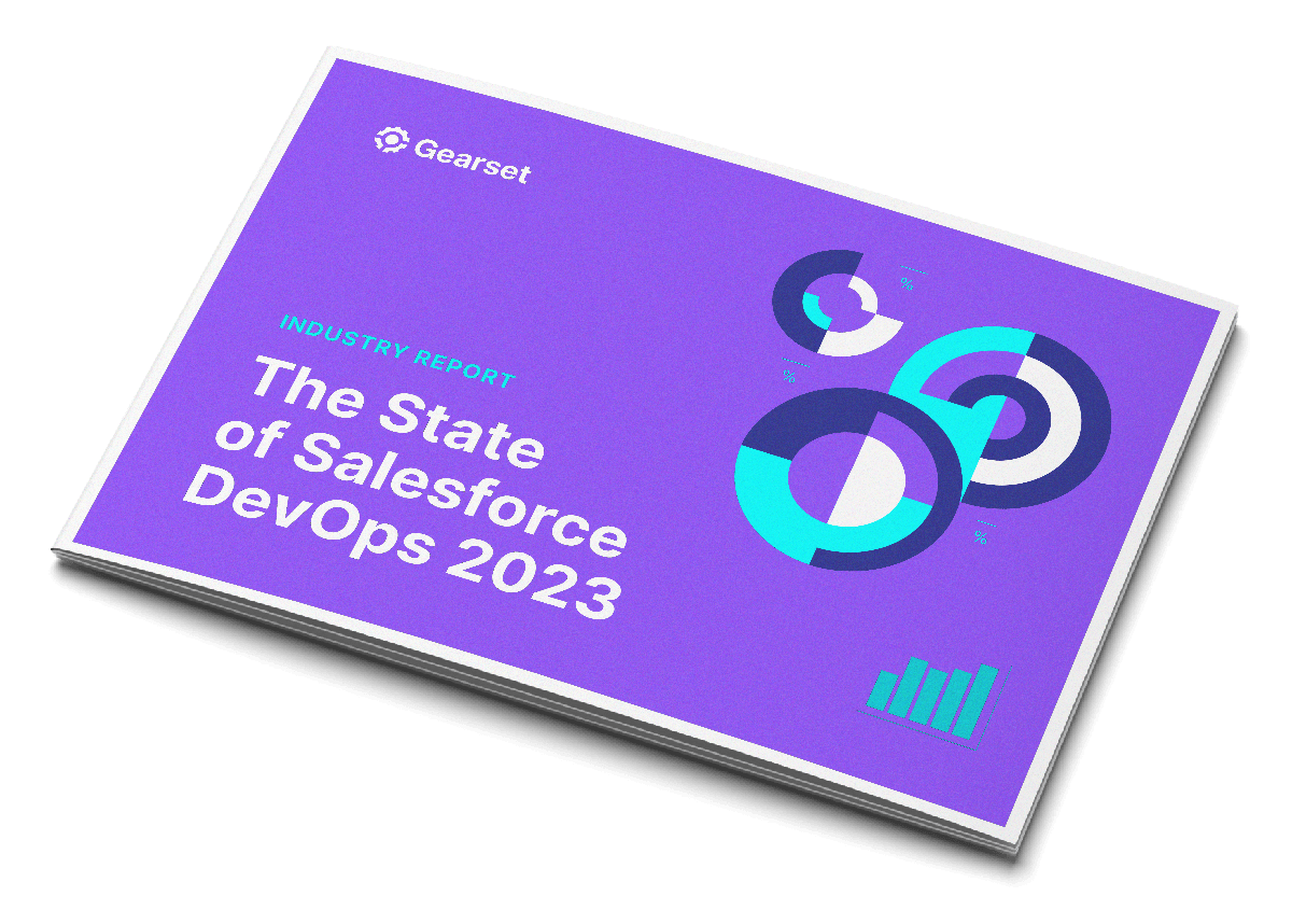 Book titled The State of Salesforce Devops 2023