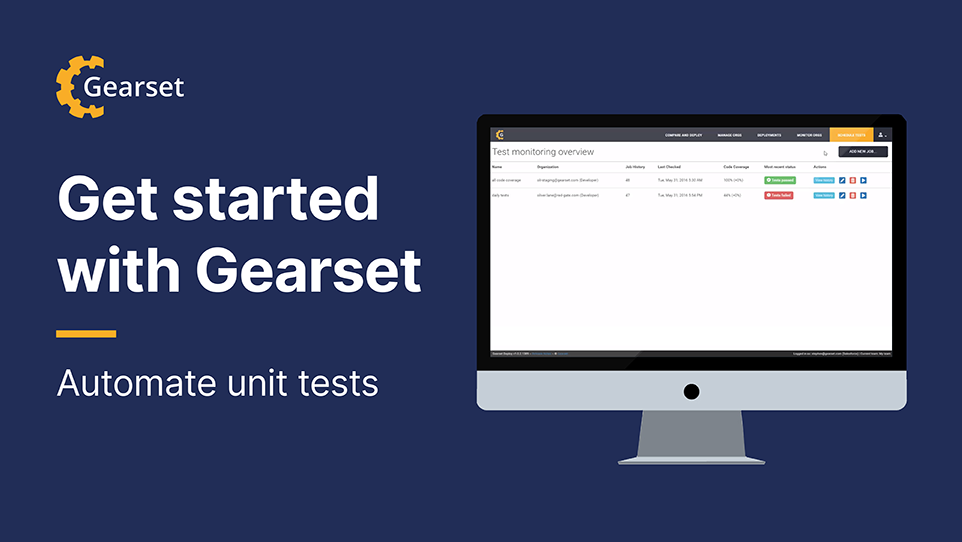 Automate unit tests
