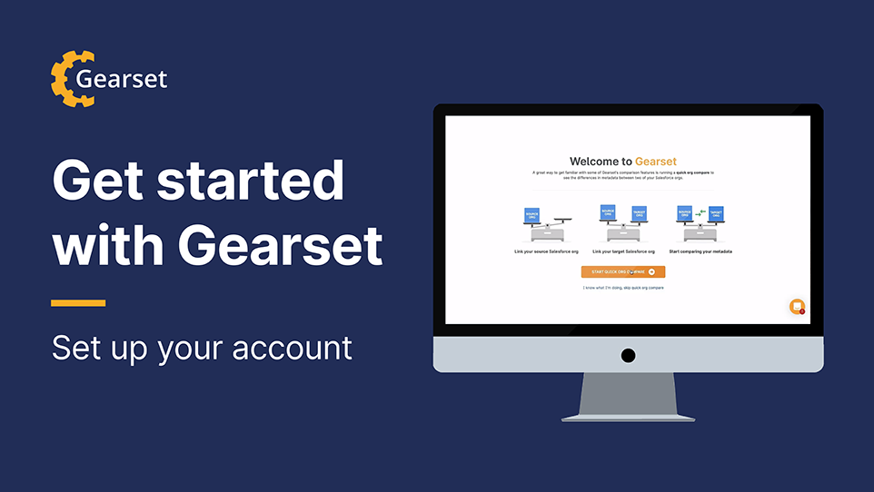 Set up your Gearset account