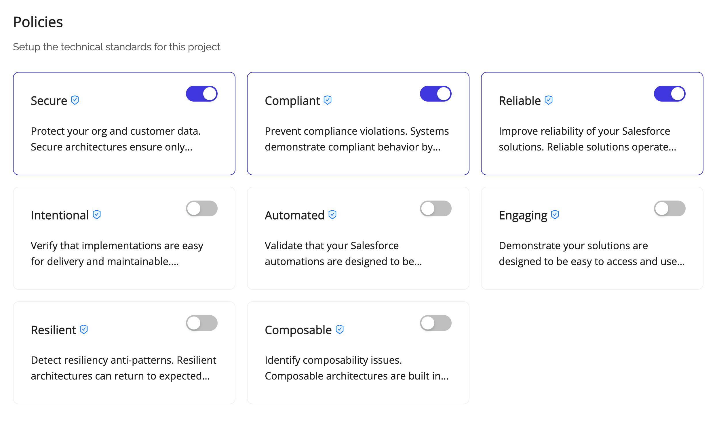 Drive consistent standards, even with AI contributors