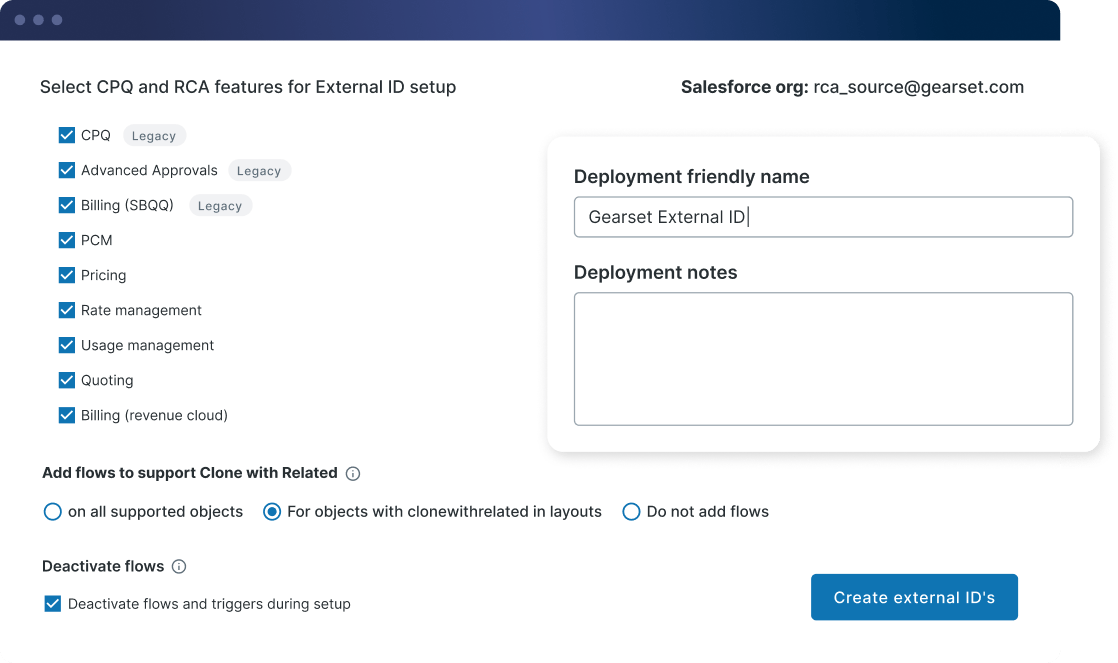 Get started fast with an easy setup